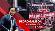 Transportistas de AMOTAC alistan bloqueo en las principales vías del país. Pedro Gamboa, 24 de agosto de 2023