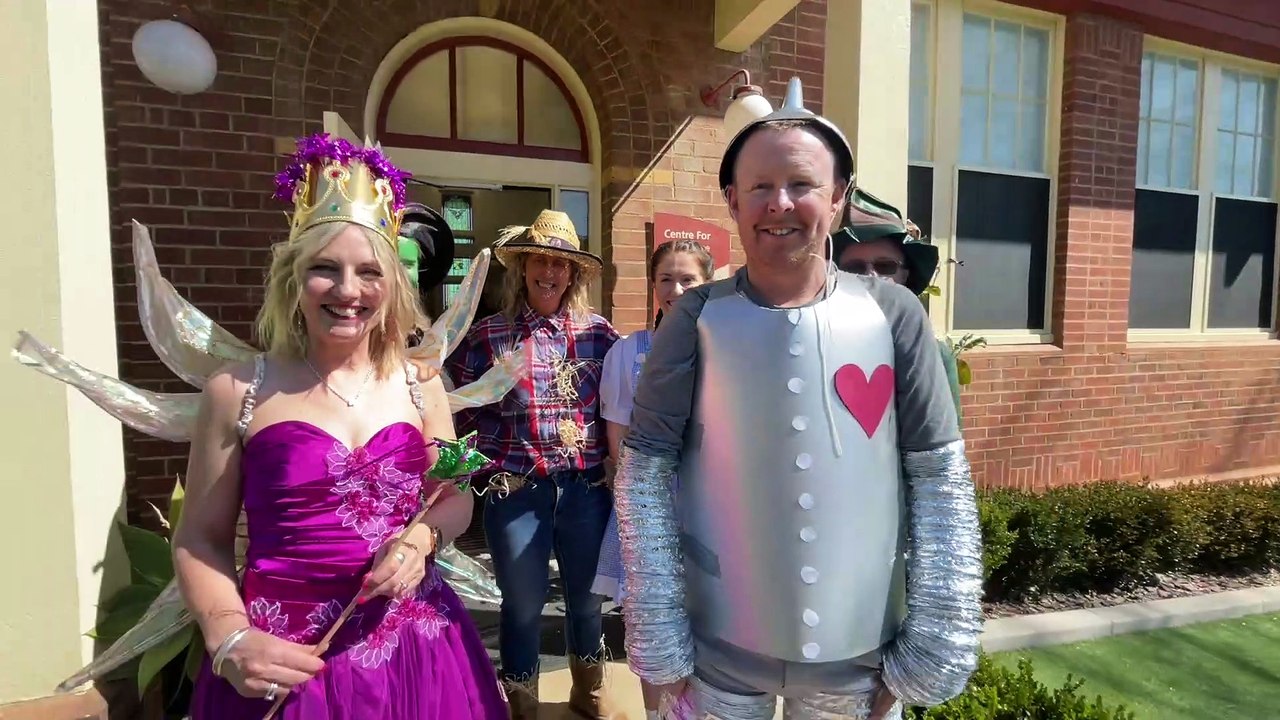 Book Week at St Nicholas Primary School in Tamworth. Video by Rachel Gray for ACM