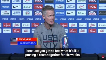 Coaching USA 'totally different' to the NBA - Steve Kerr