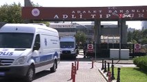 Kağıthane'de şehit olan polisin cenazesi adli tıptan alındı