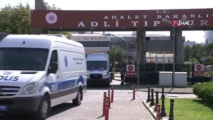 Kağıthane'de şehit olan polisin cenazesi adli tıptan alındı