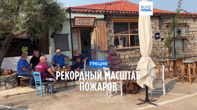 Пожары в Греции: люди возвращаются на пепелища