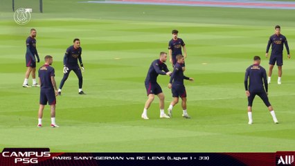 Replay : Paris Saint-Germain - RC Lens, 15 minutes d'entraînement en live