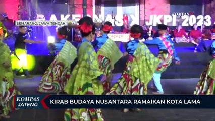Kirab Budaya Nusantara Ramaikan Kota Lama