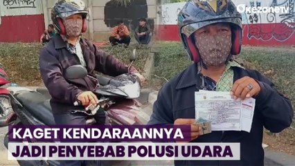 下载视频: Terjaring Razia Uji Emisi, Warga Kaget Kendaraannya Jadi Penyebab Polusi Udara