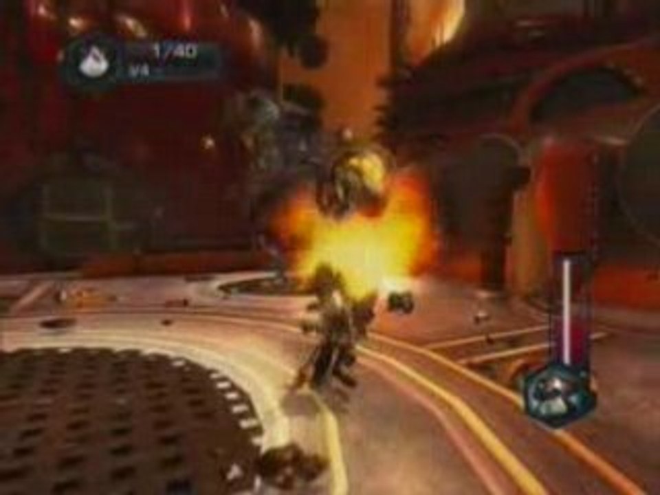 combat contre le capitaine slag