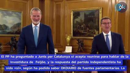 El PP pregunta a Junts si acepta reunirse para hablar de la investidura y la respuesta es «sí»