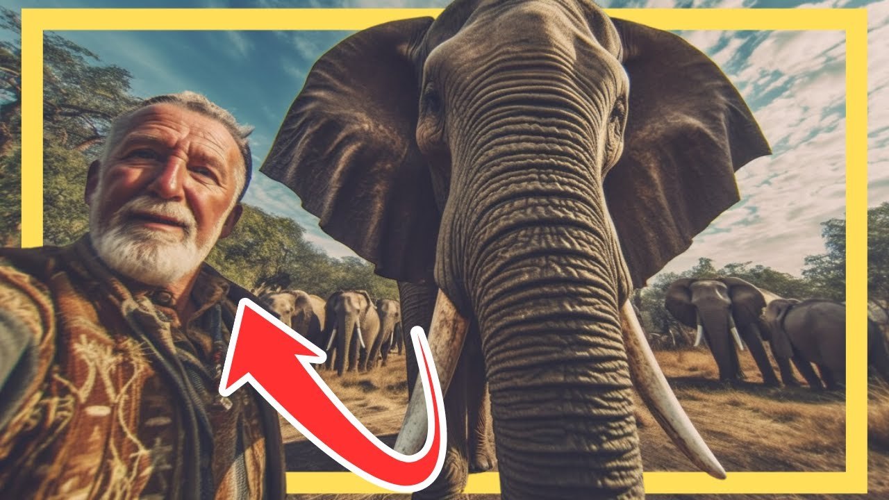 Wildelefant erkennt den Tierarzt, der ihn vor 12 Jahren behandelt hat