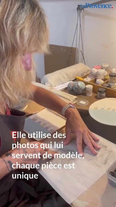 La Ciotat : de la vaisselle décorée à partir de photos de la ville