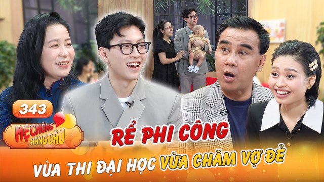 Mẹ Chồng Nàng Dâu 343 Nức lòng mẹ vợ ƯNG BỤNG con rể PHI CÔNG vừa thi đại học vừa chăm VỢ ĐẺ