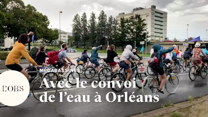 Convoi de l'eau : à Orléans, on a suivi les opposants aux mégabassines