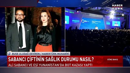 Ali Sabancı ve Vuslat Doğan Sabancı Yunanistan'da zodyak botla kayalıklara çarptı! Birinin durumu ağır
