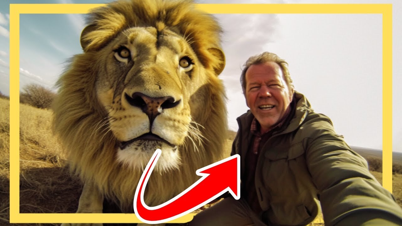 Wilder Löwe erkennt Adoptivvater nach 7 Jahren an