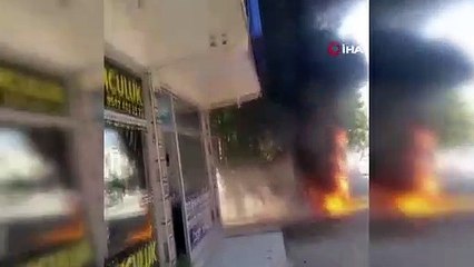 Şanlıurfa'da korkutan trafo yangını