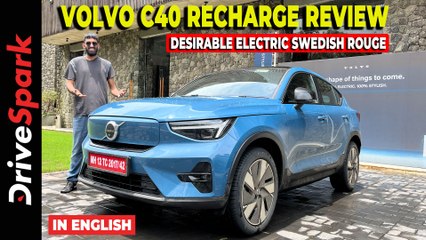 Volvo C40 Recharge Review | Desirable Electric Swedish Rouge | Vedant Jouhari