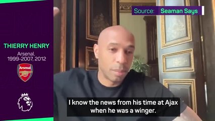 'You could tell Bergkamp was good from his walk' - Henry