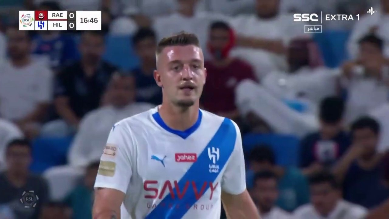 ملخص مباراة الهلال والرائد 4-0 اليوم اهداف الهل...