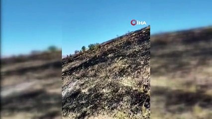 Ergani'deki örtü yangını 10 saat sonra kontrol altına alındı