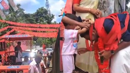 പുതുപ്പള്ളിയിൽ വാഹനപര്യടനം ആരംഭിച്ച് ജെയ്ക്ക് | Jaick C Thomas At Puthuppally