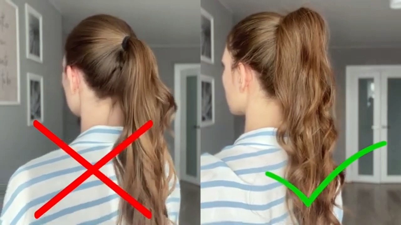 HIGH PONYTAIL.STEP BY STEP - video Dailymotion