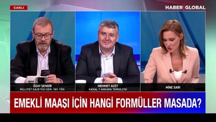 Emekli maaşı zammında masadaki 2 formül