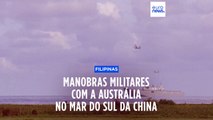 Austrália, Filipinas e EUA em manobras militares nas águas 