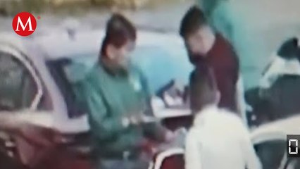 Es grabado el modus operandi de los montachoques en Tlalnepantla