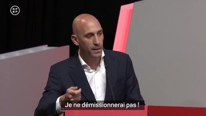 Espagne - Rubiales : "Je ne démissionnerai pas !"