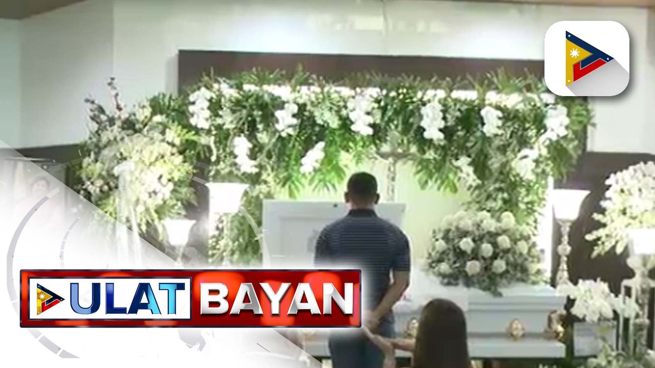 Mga nakiramay sa pumanaw na DMW Sec. Susan 'Toots' Ople, patuloy ang pagdating sa Heritage Memorial Park sa Taguig