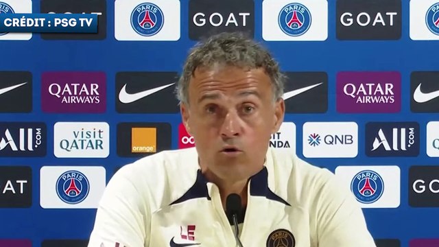 La mise au point de Luis Enrique sur la fin de mercato du PSG !
