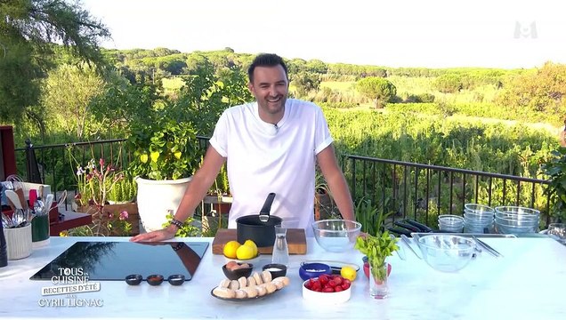 Elsa Fayer avec ses jumelles dans Tous en cuisine , M6