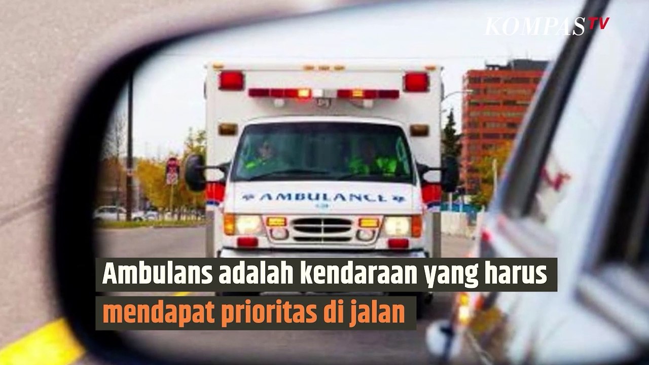 Ini Bahaya yang Bakal Terjadi saat Mobil Pribadi Mengekor Ambulans | SINAU