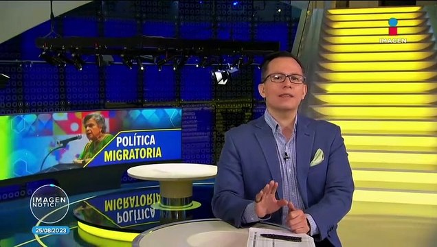 Beatriz Paredes rechaza la política migratoria de la actual administración