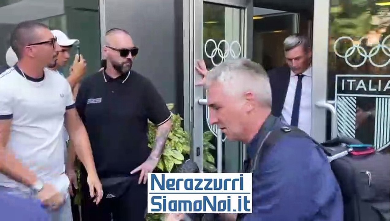 Alexis Sanchez al CONI per le visite mediche con l'Inter