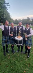 Macanta drum corps winning the World Championships