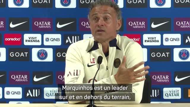 PSG - Enrique : Marquinhos a toutes les qualités requises pour être capitaine