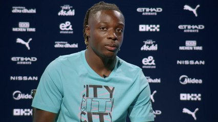 Interview with new Manchester City signing Jeremy Doku