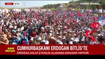 Cumhurbaşkanı Erdoğan'dan Ahlat'ta 31 Mart seçimleri mesajı: İstanbul ve Ankara'yı geri alıyor muyuz?