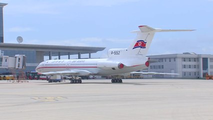 北 여객기, 3년 6개월 만에 러시아 블라디보스토크 도착 / YTN