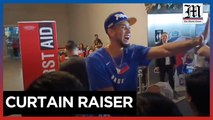 Norwood entertains fans before Gilas Pilipinas game with Dominican Republic
