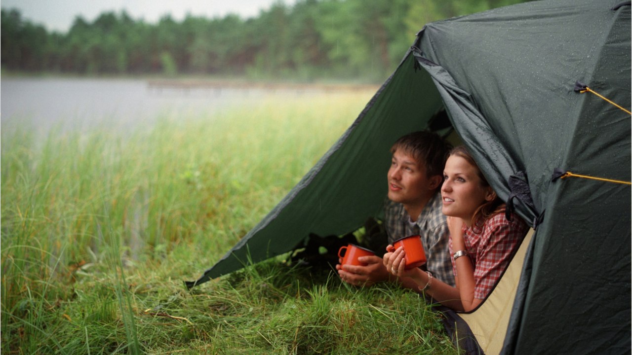 So verhalte ich mich bei Unwetter auf dem Campingplatz