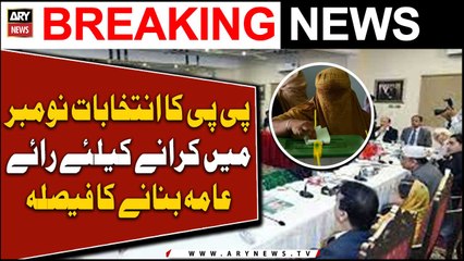 PPP huddle agrees to form public opinion for General Elections in November:  Sources