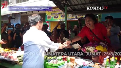 Jokowi Blusukan ke Pasar Brahrang Binjai, Temukan Hal Ini