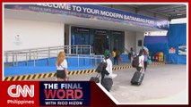 More passengers flock at Batangas port for long weekend