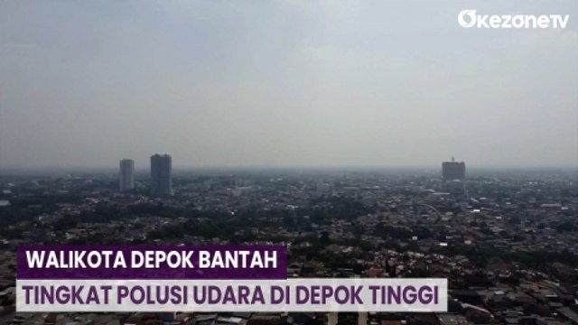 Walikota Depok Bantah Tingkat Polusi Udara di Depok Tinggi