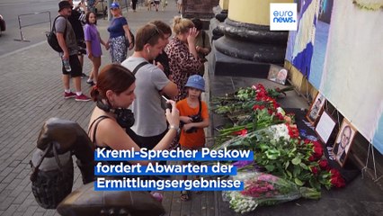 Prigoschin-Tod: Moskau weist Verwicklung von sich