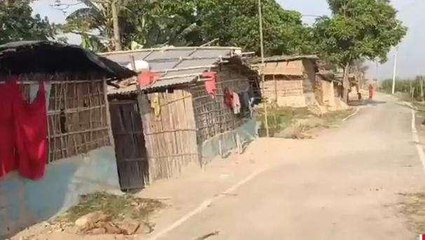 किशनगंज: बाढ़ से विस्थापित परिवार सड़क किनारे रहने को मजबूर, देखें वीडियो