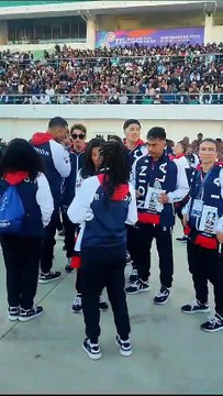 Jeux des îles 2023 : La délégation Réunion prête à défiler pour la cérémonie d'ouverture