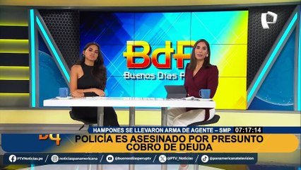 Policía habría sido asesinado en SMP por presunto cobro de deuda