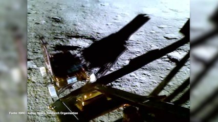 Luna, il rover indiano inizia l'esplorazione